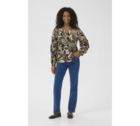 Langarm-Bluse KAcelia Regular fit blue grey multi EU 34 / UK 6