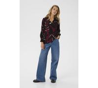 Langarm-Bluse KAlinda Regular fit bordo EU 40 / UK 12