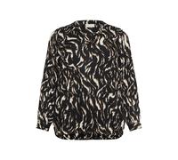 Langarm-Bluse KCdiana Langarm-Bluse Regular fit black brown EU 48 / UK 20