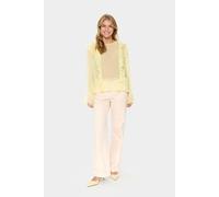 Langarm-Bluse LabelleSZ Gerade Passform yellow L