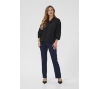 Langarm-Bluse Regular fit Black EU 34 / UK 6