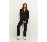 KAFFE Langarm-Bluse KAcalinda 36, Black Deep