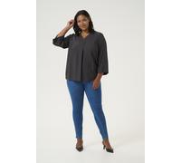 Langarm-Bluse Regular fit Black Oyster EU 46 / UK 18