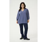 Langarm-Bluse Regular fit Blue Indigo EU 48 / UK 20