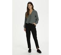 Langarm-Bluse Regular fit Dark Green -Diamond Print EU 40 / UK 12