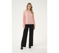 Langarmbluse KAFFE "Langarm-Bluse KAsilja", Damen, Gr. 34, rosa (misty rose), Obermaterial: 60% Baumwolle CO. 40% Polyamid PA., Blusen (46277131-34) misty rose