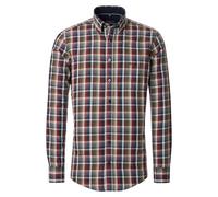 Langarm Freizeithemd in XXL Größen von Casa Moda, grün kariert, Größe:8XL