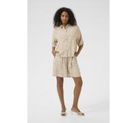 Langarm - Hemd Baggy fit Feather Gray/Chalk Lace Print grey white EU 34 / UK 6