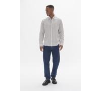 Langarm - Hemd Gerade Passform beige S