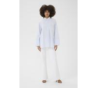 Langarm - Hemd Loose fit Blue/white Stripe blue white S