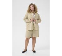 Langarm - Hemd Loose fit Chincilla / White stripe beige EU 48 / UK 20