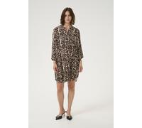 Langarm - Hemd Loose fit Naturel Leopard Print EU 42 / UK 14