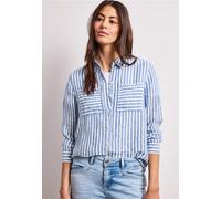Langarm Hemdbluse aus Leinen