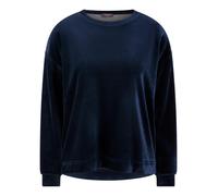 Langarm-Nicki-Sweatshirt Peter Hahn blau 38