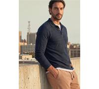 Langarm Poloshirt aus Baumwolle