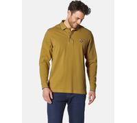 BABISTA Herren Langarm-Poloshirt Milanvetzo dunkelgelb 60