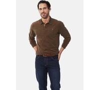 Langarm-Poloshirt BABISTA "Langarm-Poloshirt ZUPATERRI", Herren, Gr. L, orange (orange melange), Obermaterial: 100% Baumwolle CO., Shirts (72758612-L) orange melange