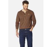BABISTA Regular Fit Longsleeve braun, Einfarbig