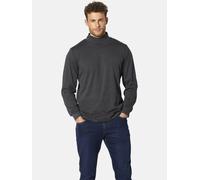 Langarm-Poloshirt BABISTA "Langarmshirt MIMMOLITZI", Herren, Gr. M, grau (dunkelgrau), Obermaterial: 50% Baumwolle CO. 50% Polyester COOLMAX PES(Coolmax)., Shirts (17187565-ML) dunkelgrau