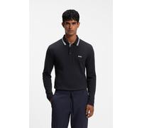 BOSS Herren Poloshirt PLISY, marine, Gr. L