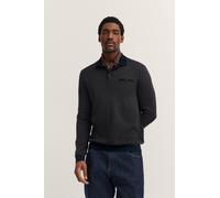 Langarm-Poloshirt BUGATTI "Modern Fit", Herren, Gr. M, 90, braun, 60% Polyester, 40% Baumwolle, unifarben, normal, ohne Ausschnitt, Rippbündchen, Shirts, mit Brusttasche (78270637-M) 90, braun