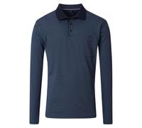Casa Moda - Herren Polo-Shirt Langarm (454385000), Größe:5XL, Farbe:Aqua bis Petrol (154)