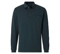 Langarm-Poloshirt CASAMODA "CASAMODA Polo-Shirt Langarm gestreift" Gr. 5XL, grün (olive) Herren Shirts Poloshirts (17308124-5XL)