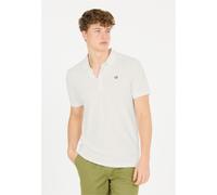 Langarm-Poloshirt CRUZ "Harrold M", Herren, Gr. 3XL, weiß, 96% Baumwolle, 4% Elasthan, unifarben, normal, ohne Ausschnitt, Shirts, im klassischen und vielseitigen Look (93445619-XXXL) weiß