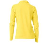 Langarm-Poloshirt gelb 36