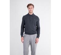 Langarm-Poloshirt LERROS "Langarm Polo aus Baumwollstrick mit flexiblen Rippbündchen", Herren, Gr. M, classic navy, 100% Baumwolle, ohne Ausschnitt, Shirts (62348619-M) classic navy
