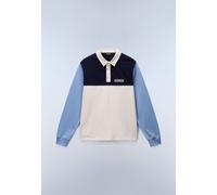 Langarm-Poloshirt NAPAPIJRI "E-MONT LS", Herren, Gr. M, beige dimity, Obermaterial: 100% Baumwolle, Shirts (46824917-M) beige dimity