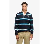 Superdry Sweatshirt Herren Slim Fit Baumwolle blau, XL