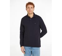Langarm-Poloshirt TOMMY HILFIGER "1985 REGULAR LS POLO", Herren, Gr. XXL, blau (desert sky), Piqué, Obermaterial: 96% Baumwolle, 4% Elasthan, normal, Rippbündchen, Shirts (32132233-XXL) desert sky