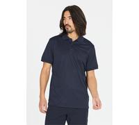 Langarm-Poloshirt WHISTLER "Felox V2", Herren, Gr. XXL, blau (dunkelblau), 100% Polyester, unifarben, normal, ohne Ausschnitt, Shirts, Komfort (68603963-XXL) dunkelblau