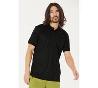 Langarm-Poloshirt WHISTLER "Felox V2", Herren, Gr. XXL, schwarz, 100% Polyester, unifarben, normal, ohne Ausschnitt, Shirts, Komfort (44700613-XXL) schwarz