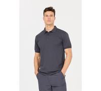 Langarm-Poloshirt WHISTLER "Jamero", Herren, Gr. 3XL, grau (dunkelgrau), 96% Baumwolle, 4% Elasthan, unifarben, normal, ohne Ausschnitt, Shirts, in komfortabler Qualität (21658342-XXXL) dunkelgrau
