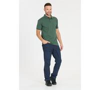 Langarm-Poloshirt WHISTLER "Jamero", Herren, Gr. L, grün (dunkelgrün), 96% Baumwolle, 4% Elasthan, unifarben, normal, ohne Ausschnitt, Shirts, Komfort (93322225-L) dunkelgrün