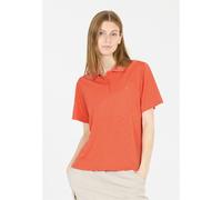 Langarm-Poloshirt WHISTLER "Vale", Damen, Gr. 48, orange, 97% Polyester, 3% Elasthan, unifarben, normal, ohne Ausschnitt, Shirts, Aus leichtem Material (68934454-48) orange
