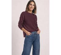 Langarm Pullover mit Boat Neck