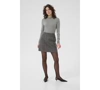 Longtop KAFFE "Langarm-Shirt KAiben", Damen, Gr. L, grau (grau melange), Obermaterial: 77% Modal TENCEL CMD(Lenzing). 19% Wolle mw. 4% Elasthan EL., Tops (79219352-L) grau melange