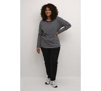 Langarm-Shirt Loose fit Midnight / Antique White marine 50