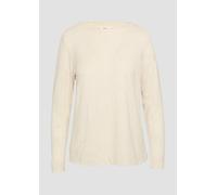 Langarm-Shirt mit Metallic-Effekt 48 Beige 2156423.81W9.48