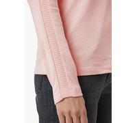 Langarm-Shirt mit Ripp-Detail im Relaxed Fit pink 40