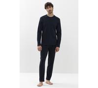 Mey Regular Fit T-Shirt Rundhals indigo, Einfarbig