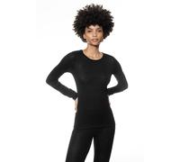 T-Shirt langarm Serie Wool Love Schwarz schwarz 38/40