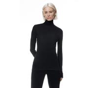 Mey Langarmshirt WOOL LOVE Damen schwarz Größe S/M