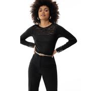 Langarm-Shirt Serie Wool Love Schwarz schwarz 42/44