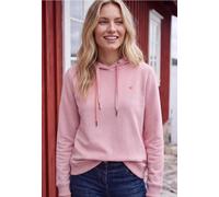 Hoodie CECIL, Damen, Gr. M (40), rosa (mellow rose), Sweatware, Oberstoff: 54% Polyester, 46% Baumwolle, unifarben, comfort fit, ohne Ausschnitt, Bündchen, Sweatshirts Hoodie, im soften Baumwoll-Mix (
