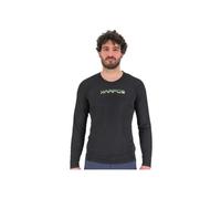 Langarm-T-Shirt Karpos LOMA JERSEY LS (BLACK/JASMINE GREEN) Männer L