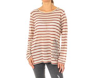Langarm-T-Shirt mit Rundhalsausschnitt für Frauen LWRE01 M